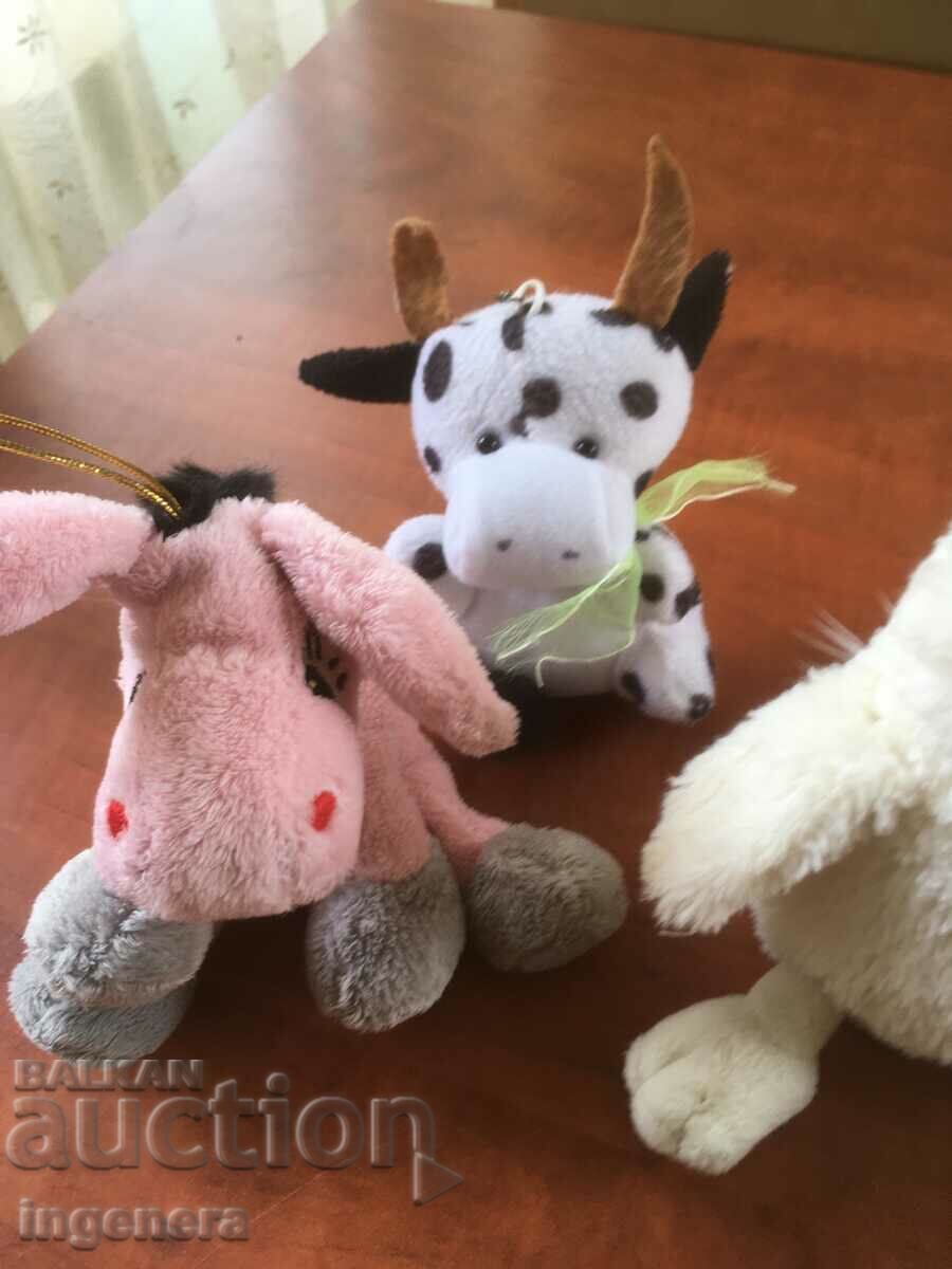 TOY PLUSH TOYS-5 PCS - 6 TOY PLUSH TOYS-5 PCS - 6