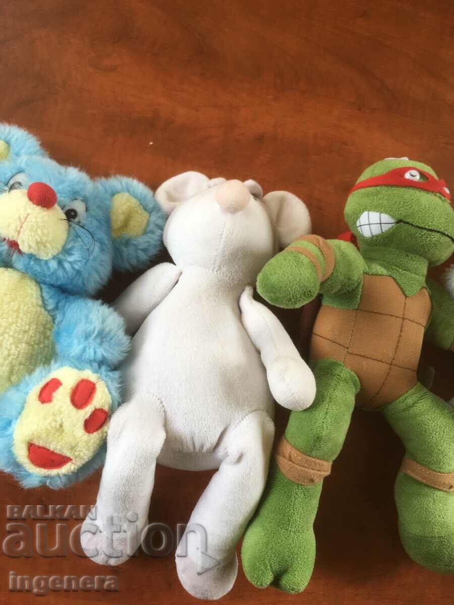 TOY PLUSH TOYS-4 PCS - 5 TOY PLUSH TOYS-4 PCS - 5