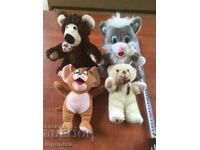 TOY PLUSH TOYS-4 PCS