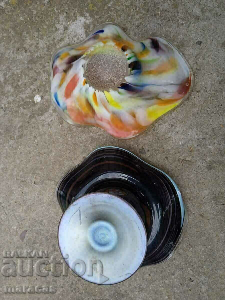 Glass colored bowls with price 35.00 BGN | € 17.90 Glass colored bowls with price 35.00 BGN | € 17.90