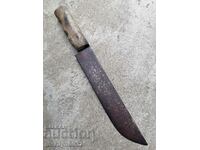 Shepherd's, butcher's knife cut buffalo horn karakulak yalmiya