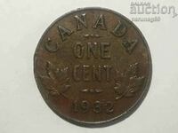 Канада 1 цент 1932 година