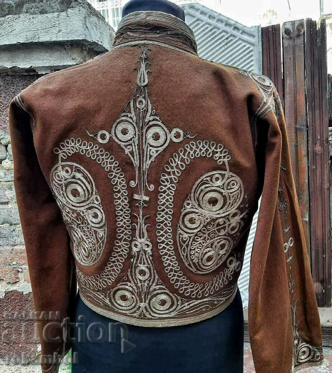 Ancient Ottoman garment saltamarka with purl - 5 Ancient Ottoman garment saltamarka with purl - 5