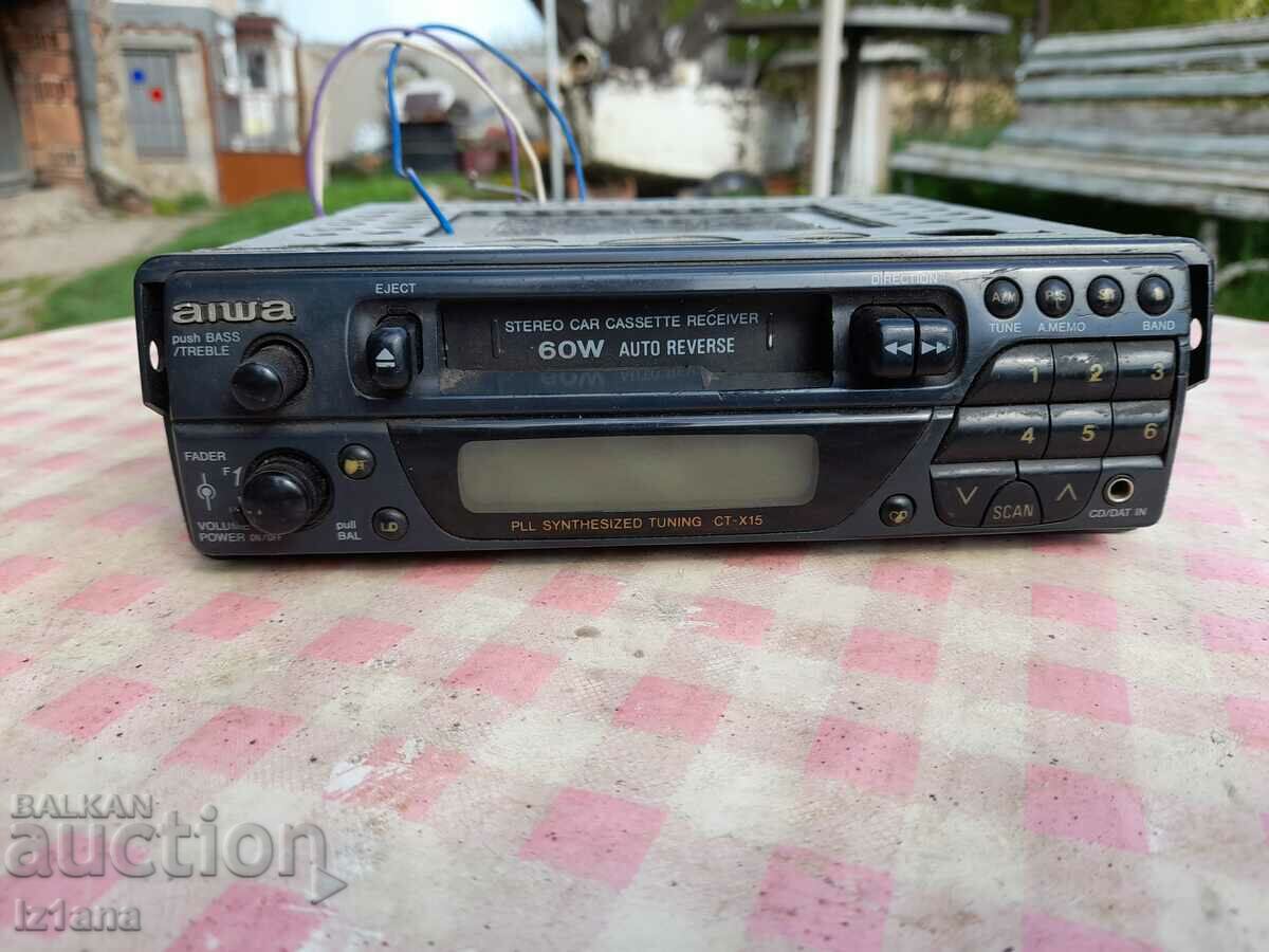 Old Aiwa cassette player with price 30.00 BGN | € 15.34