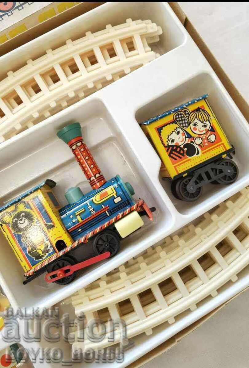 Auction Super Rare Russian Mechanical Toy Railway Auction Super Rare Russian Mechanical Toy Railway