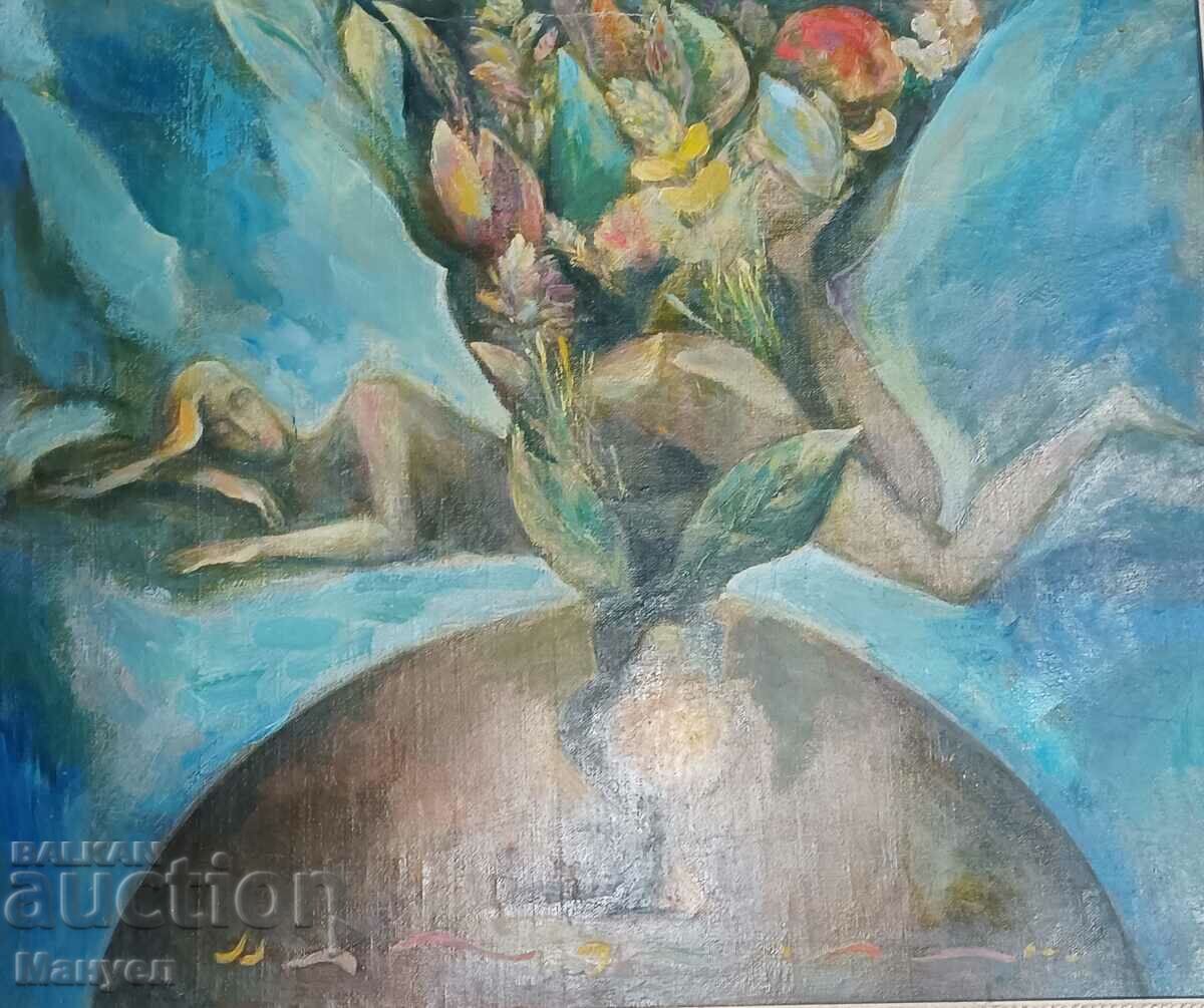 I am selling a beautiful eclectic painting - oil. with price 200.00 BGN | € 102.26 I am selling a beautiful eclectic painting - oil. with price 200.00 BGN | € 102.26