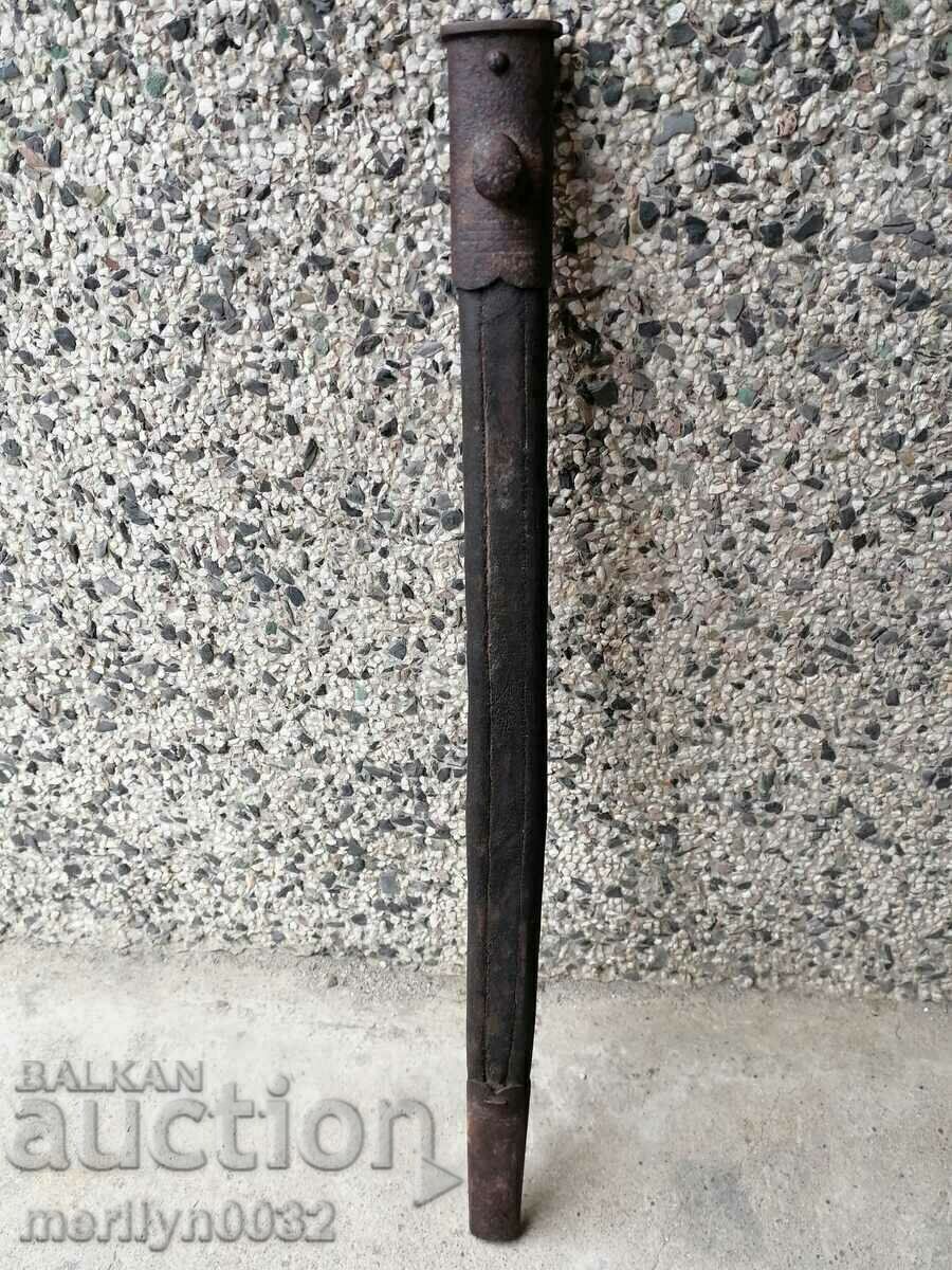 Pușca Mauser turcească baionetă baionetă baionetă 1890