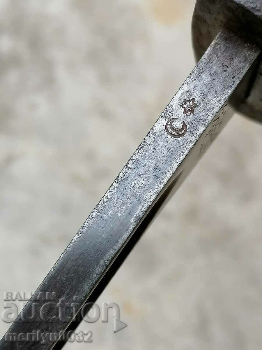 Bayonet knife bayonet for Turkish Mauser rifle 1890 - 5 Bayonet knife bayonet for Turkish Mauser rifle 1890 - 5