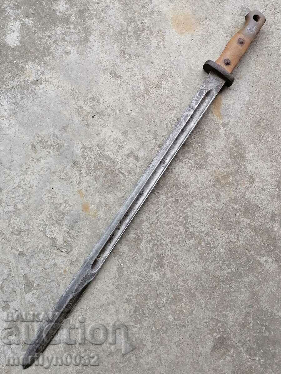 Bayonet knife bayonet for Turkish Mauser rifle 1890 - 6 Bayonet knife bayonet for Turkish Mauser rifle 1890 - 6