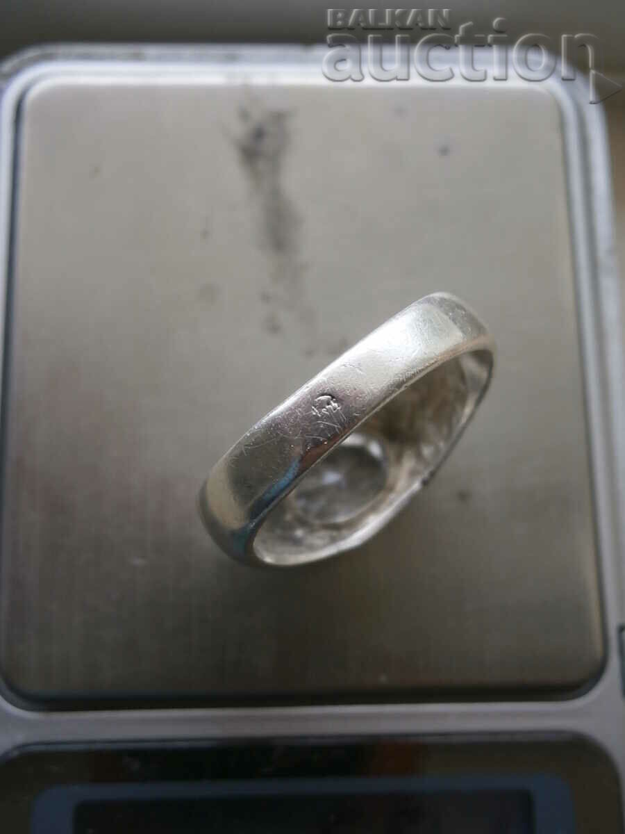ασημένιο δαχτυλίδι κοσμήματος - 5