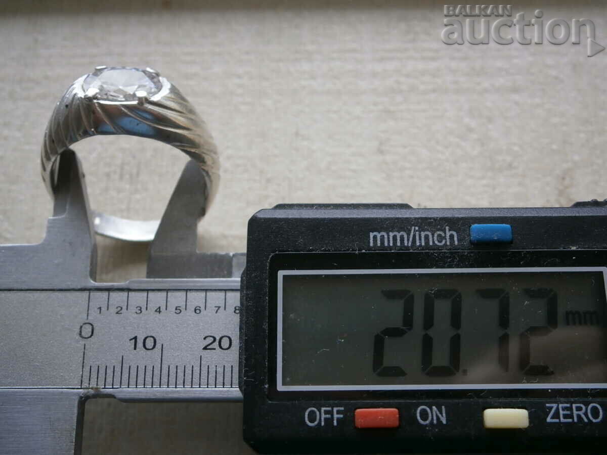 ασημένιο δαχτυλίδι κοσμήματος - 7