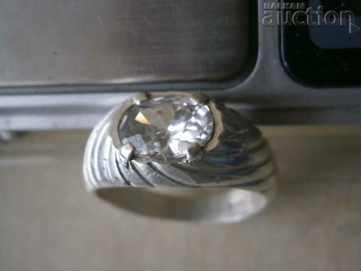 ασημένιο δαχτυλίδι κοσμήματος