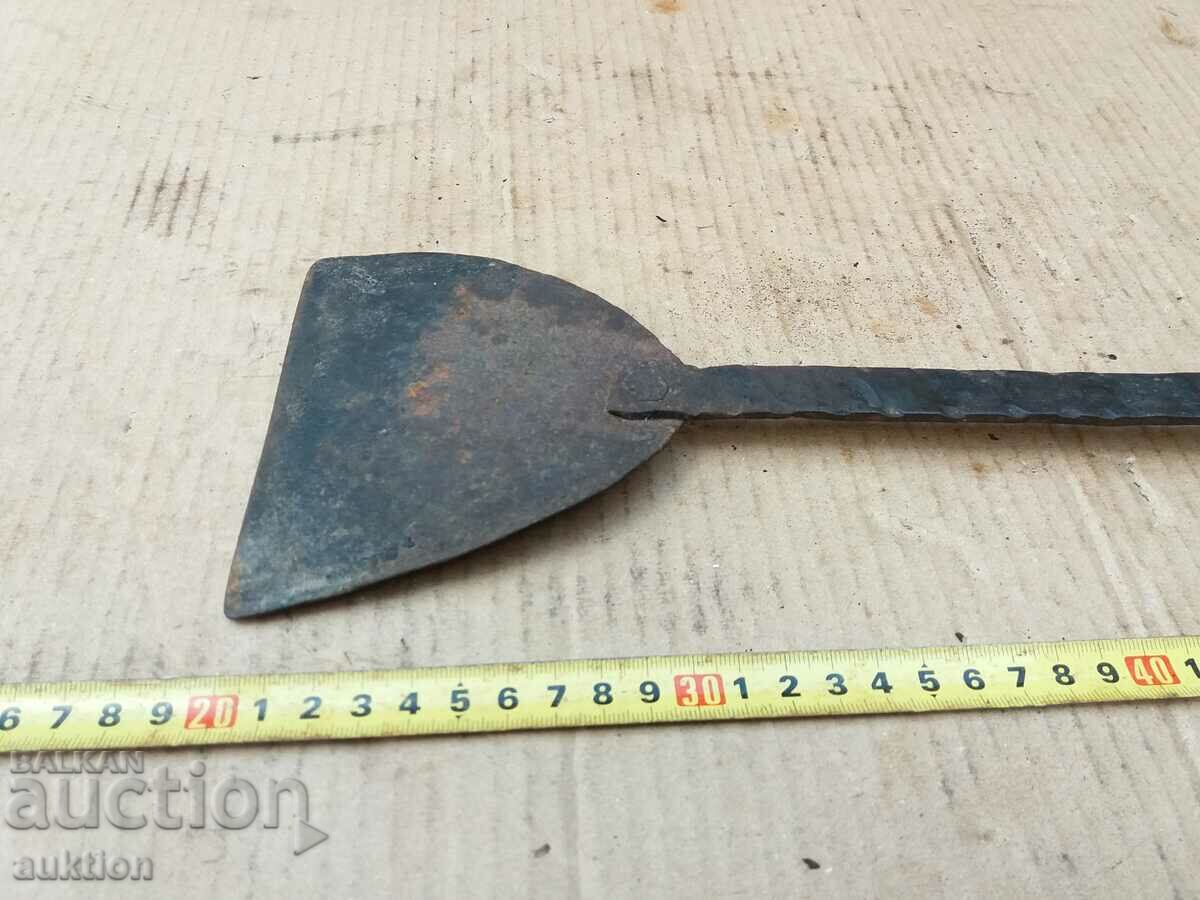 Auction  FORGED REVIVAL FLOOD, CRANE SPATULA