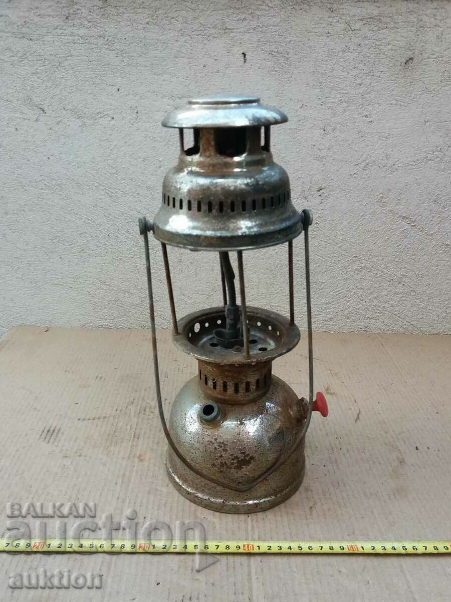 OLD PETROMAX, ALCOHOL LAMP HUGE