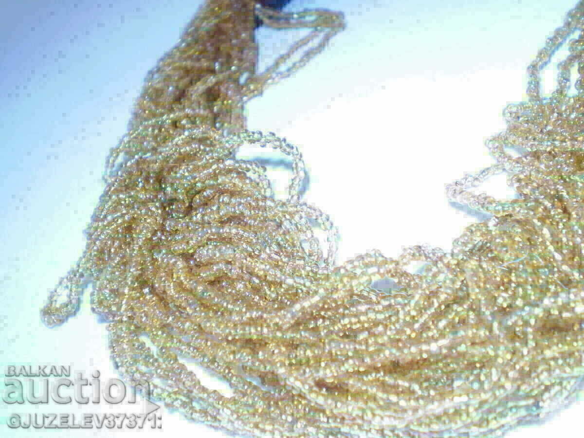 antique necklace made of Murano glass beads - 5 antique necklace made of Murano glass beads - 5