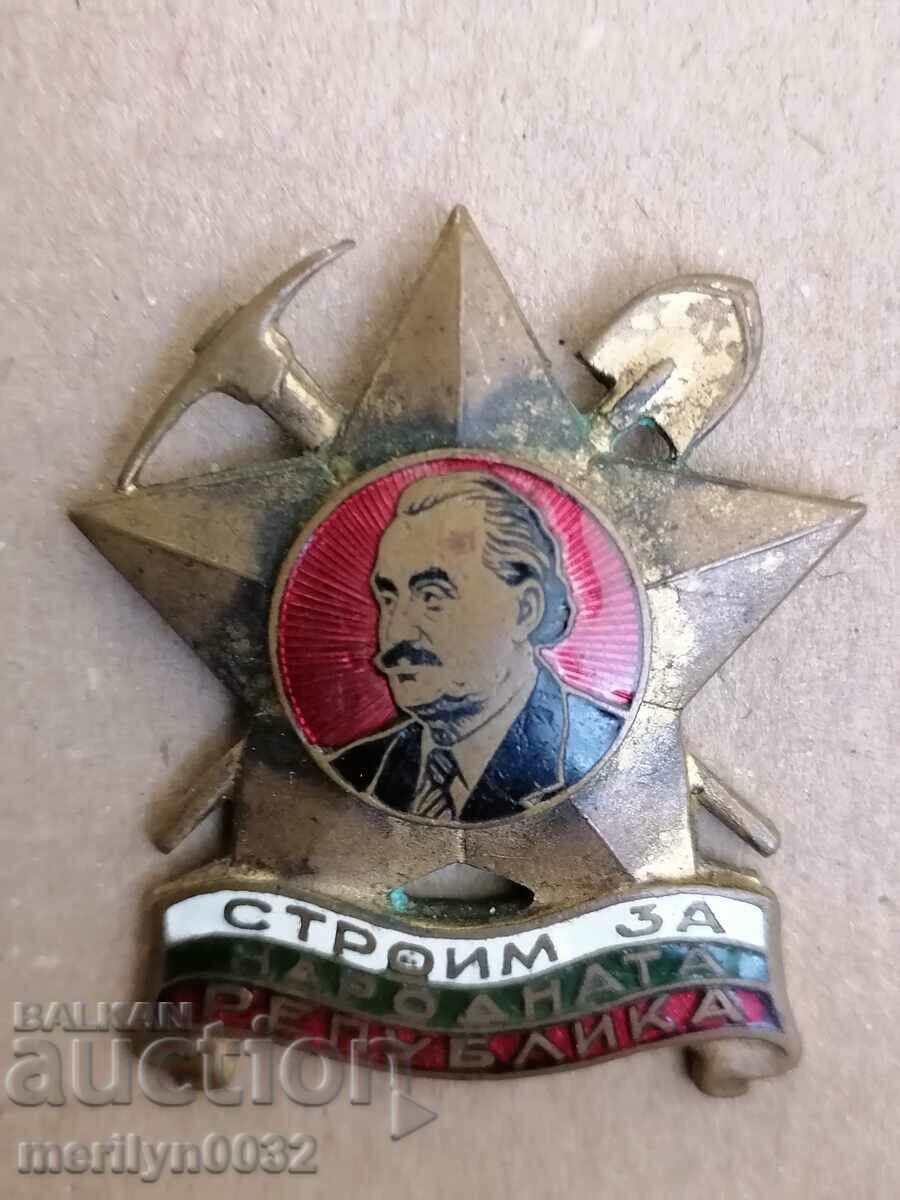 Brigadier badge, badge, medal, distinction
