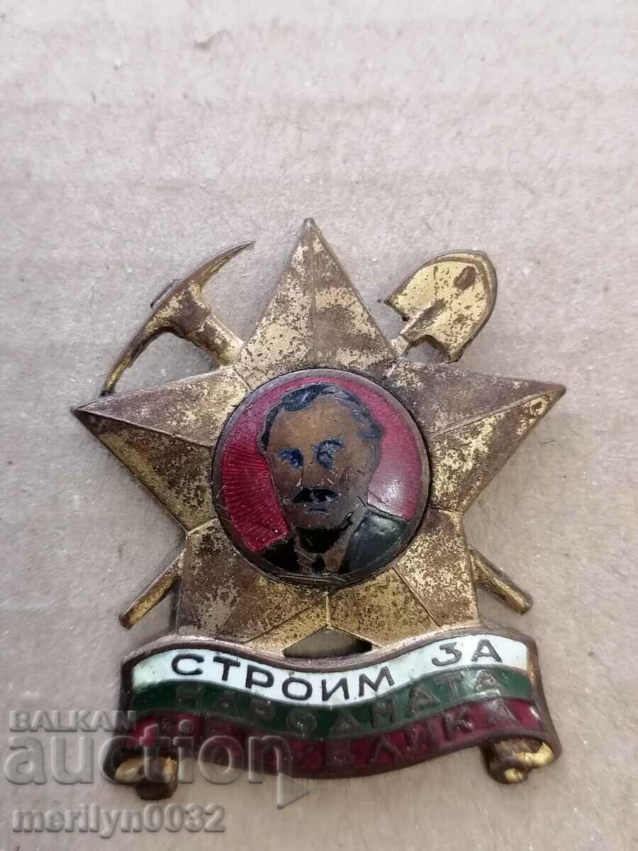 Brigadier badge, badge, medal, distinction