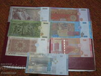 Syria Set 7 pcs UNC Banknotes 2019 5000-2000-1000-500 and others