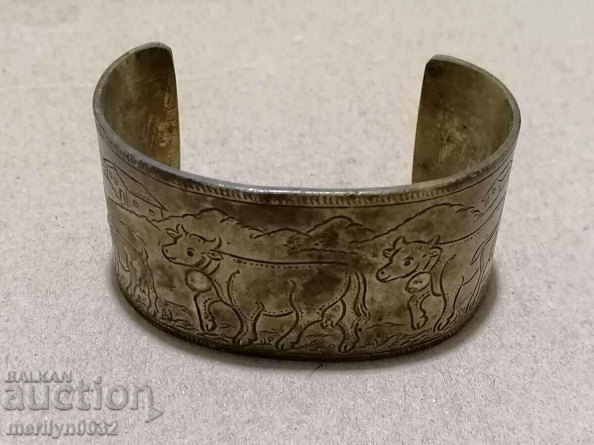 Revival bracelet brass with engravings jewelry jewelry with price 120.00 BGN | € 61.36 Revival bracelet brass with engravings jewelry jewelry with price 120.00 BGN | € 61.36