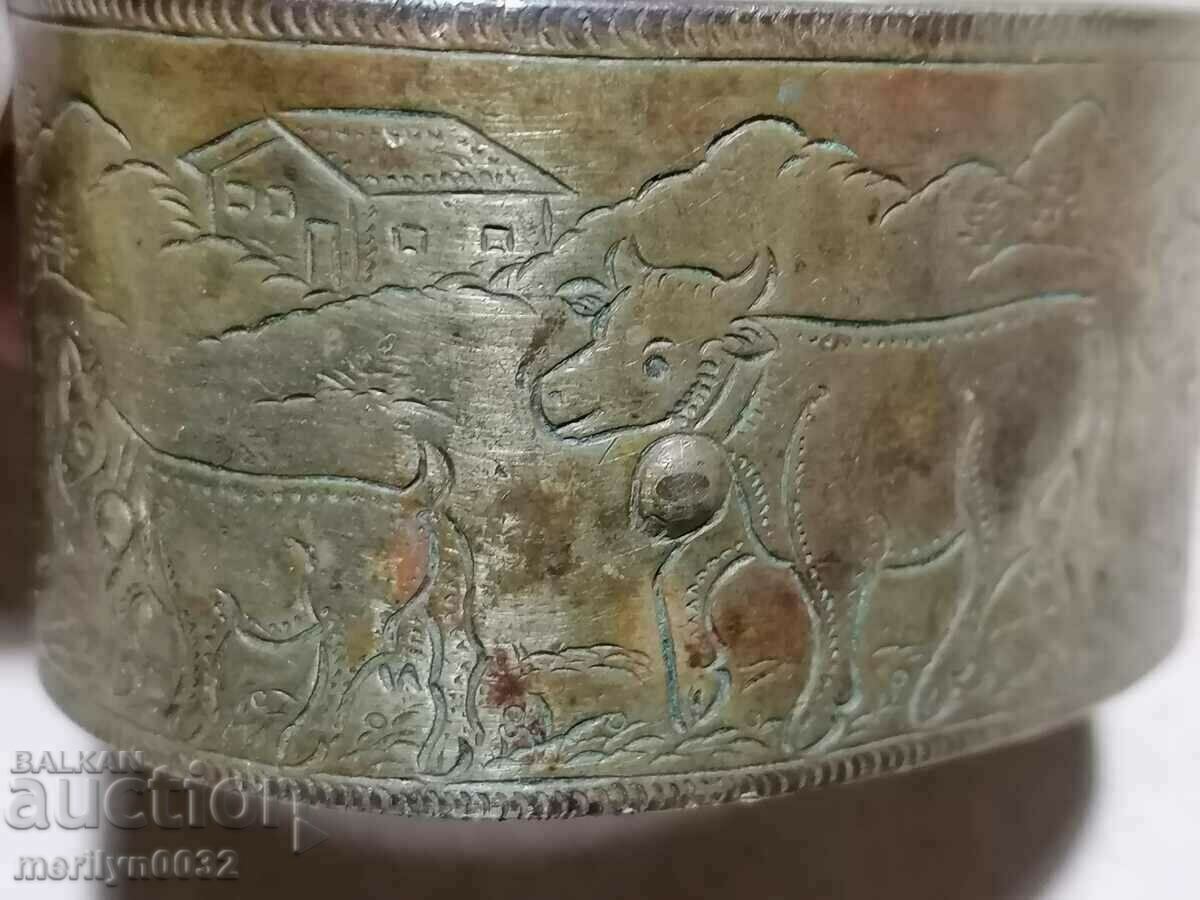 Revival bracelet brass with engravings jewelry jewelry - 6 Revival bracelet brass with engravings jewelry jewelry - 6