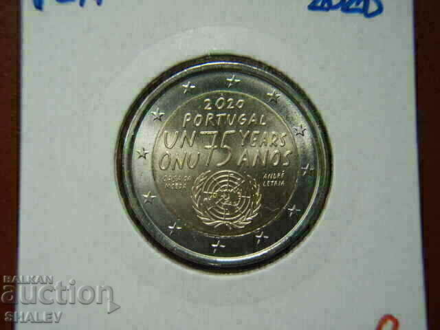 Delivery of 2 euro 2020 Portugal "75 years UN" (2) /Portugal/ - 2 euro