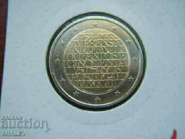 Auction  2 euro 2018 Portugal "250 years" (1) /Portugal/ - (2 euro)