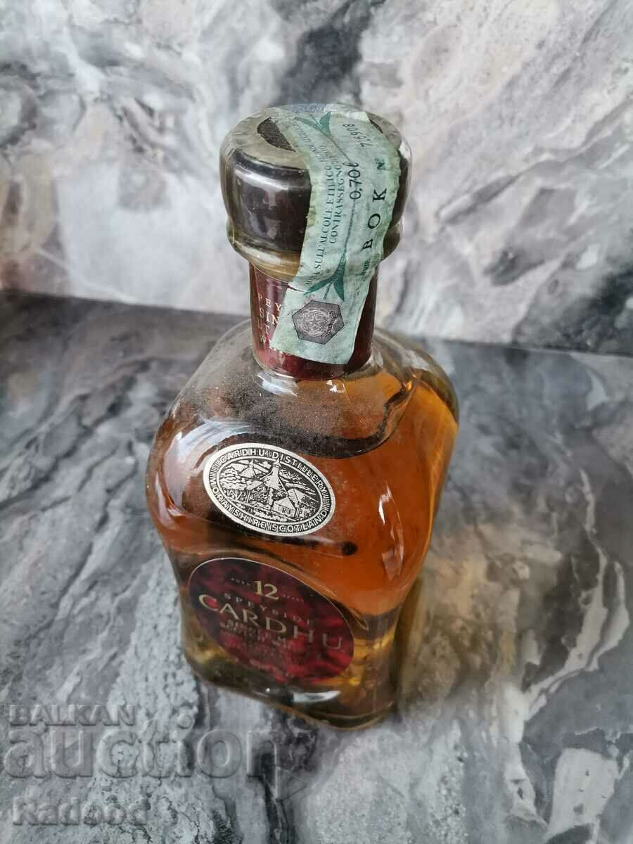 Delivery of Scotch CARDHU whiskey brandy