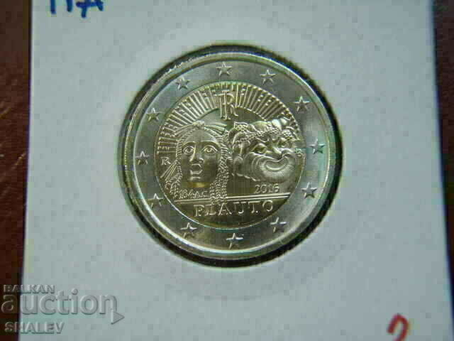Delivery of 2 euro 2016 Italy "Plauto" (2) /Italy/ - Unc (2 euro)