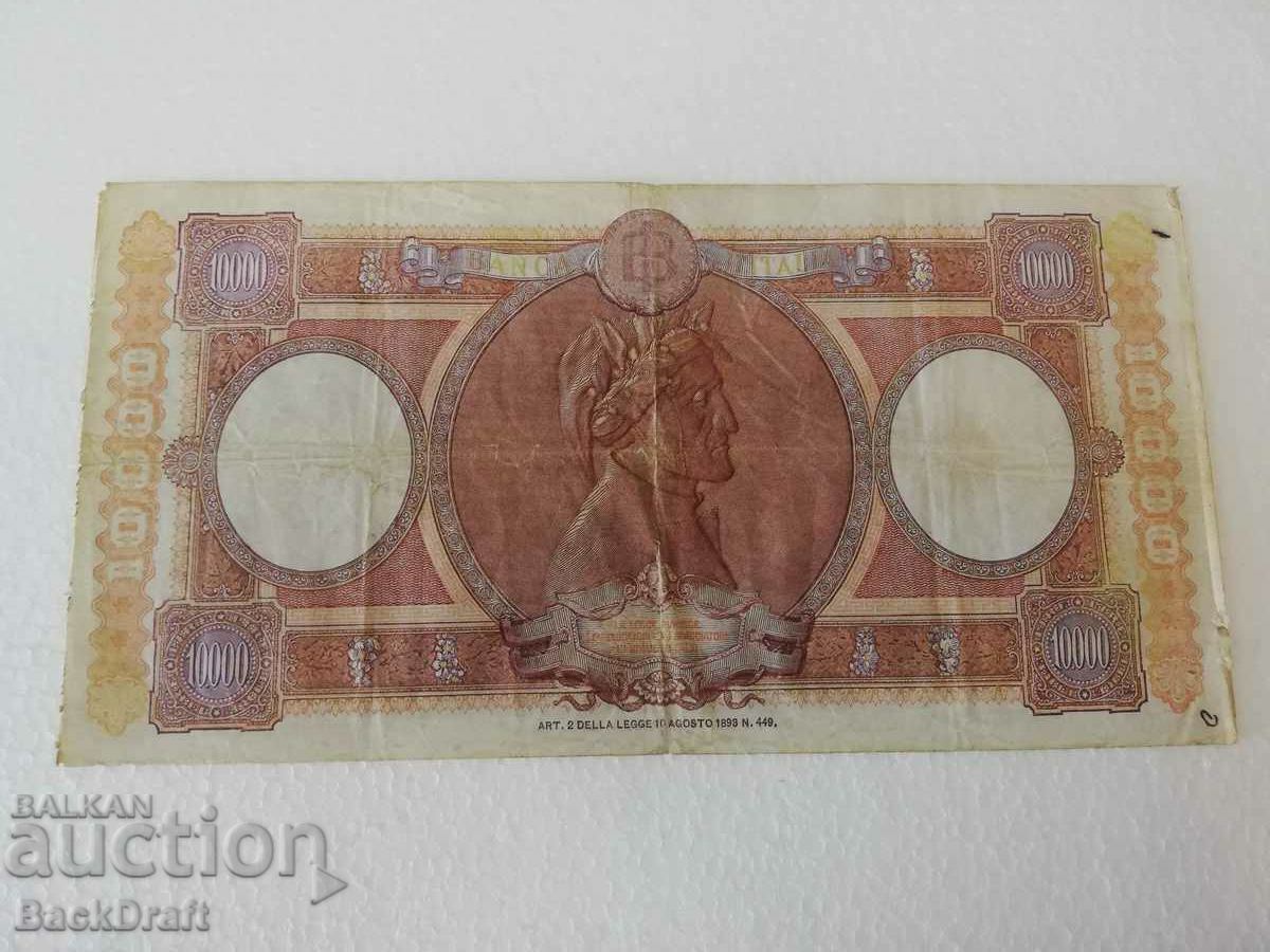 Παράδοση Σπάνιο τραπεζογραμμάτιο Ιταλίας 10000 λιρέτες 1948 Παράδοση Σπάνιο τραπεζογραμμάτιο Ιταλίας 10000 λιρέτες 1948