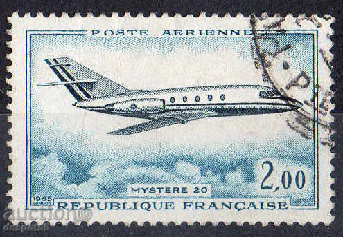 1965. France. Mystere 20 aircraft.