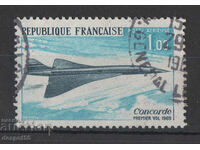 1969. France. Concord's first flight.