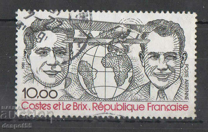 1981. France. History of aviation.