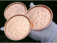 Farfurie de cupru pentru gustări, suport, relief