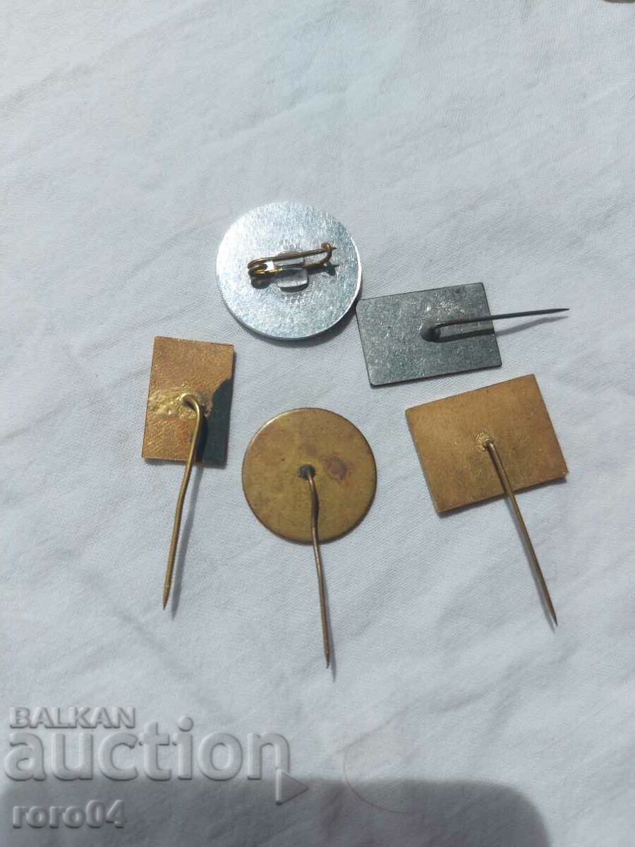 BADGES - PRC - 7 BADGES - PRC - 7