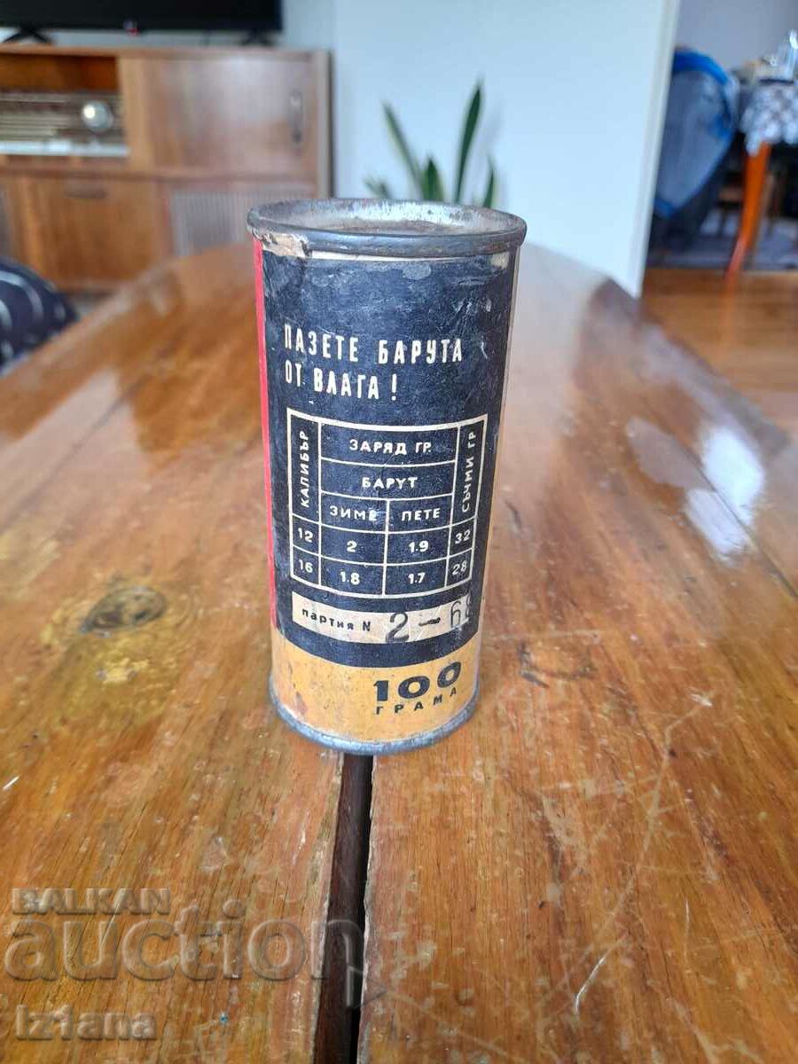 Auction An old box of gunpowder Auction An old box of gunpowder