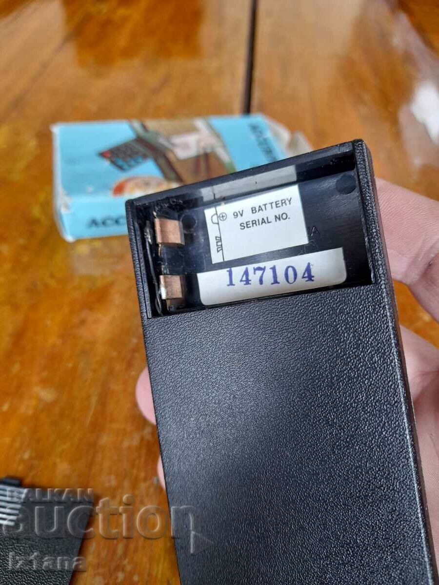 Old Accuron calculator - 5