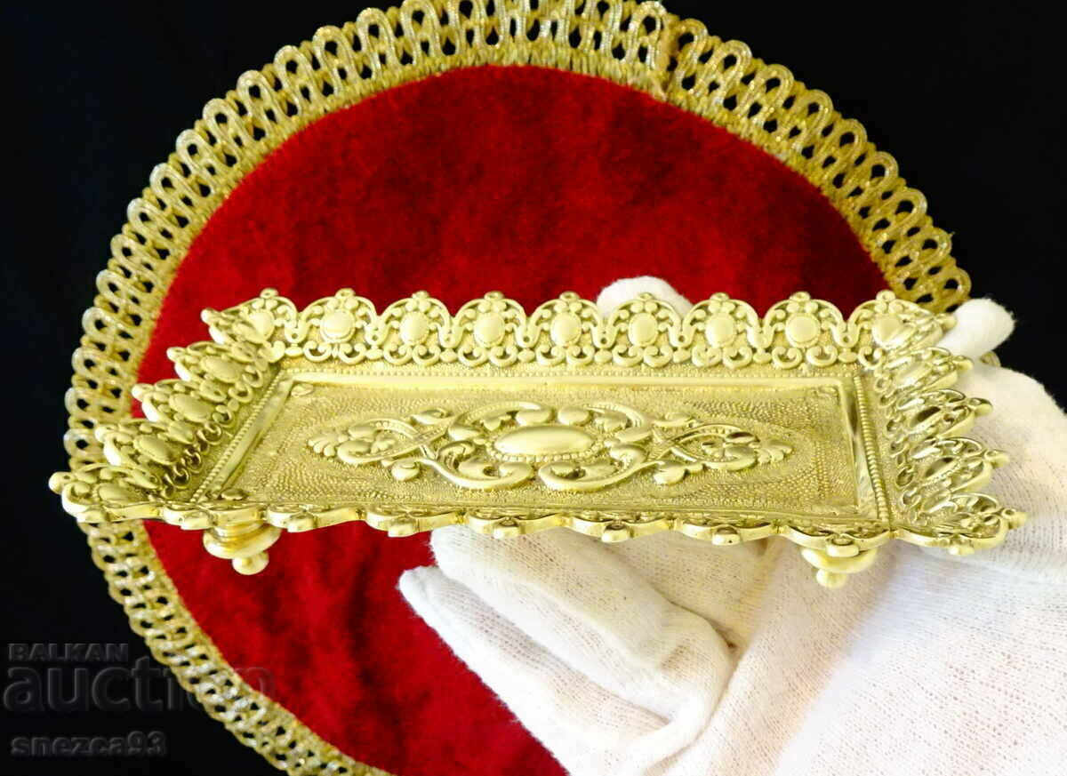 Auction Royal Bronze Vessel, Jewelry Box, Baroque Auction Royal Bronze Vessel, Jewelry Box, Baroque