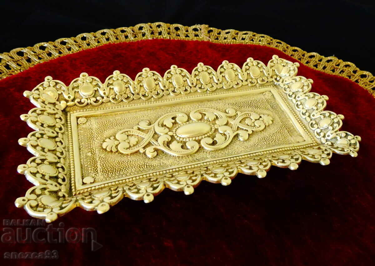 Delivery of Royal Bronze Vessel, Jewelry Box, Baroque Delivery of Royal Bronze Vessel, Jewelry Box, Baroque