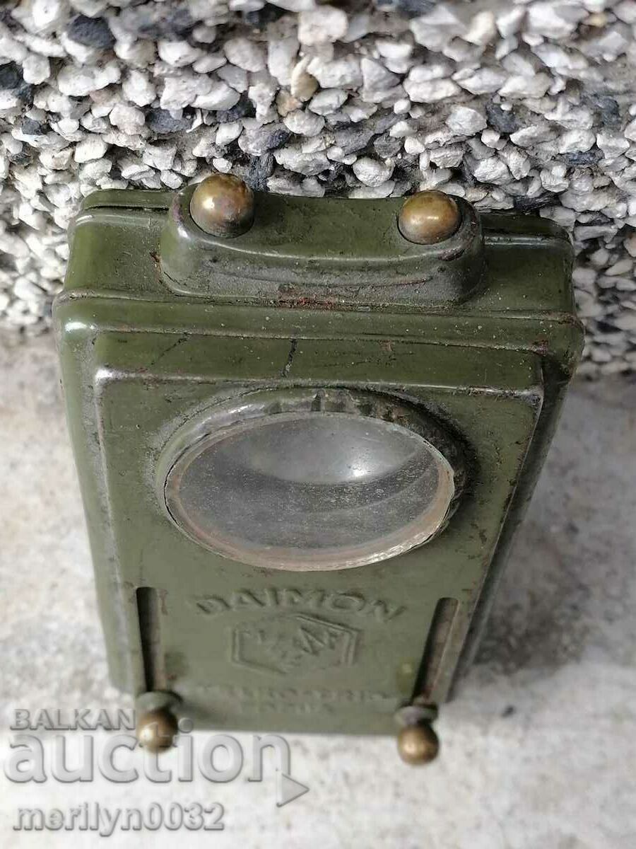 Old military flashlight DAIMON lamp spotlight WEHRMACHT WW2 - 5 Old military flashlight DAIMON lamp spotlight WEHRMACHT WW2 - 5