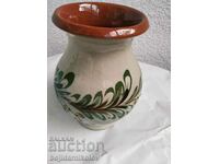 Trojan pottery from a time. Unused vase
