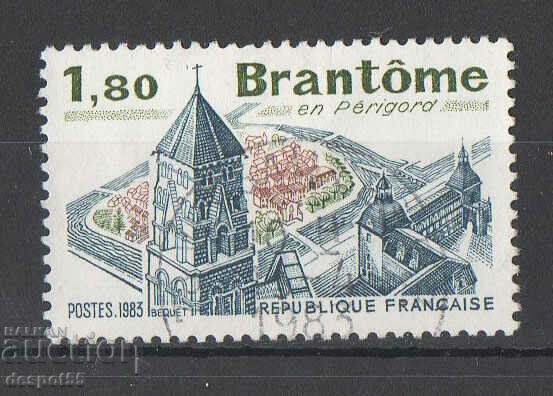 1983. Franţa. Publicitate turistica - Brantom, Perigord.
