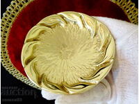 Bronze plate, bowl, sun 250 g.