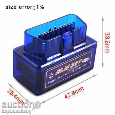 Auction ELM327 MINI OBDII Bluetooth scanner + bonus Auction ELM327 MINI OBDII Bluetooth scanner + bonus