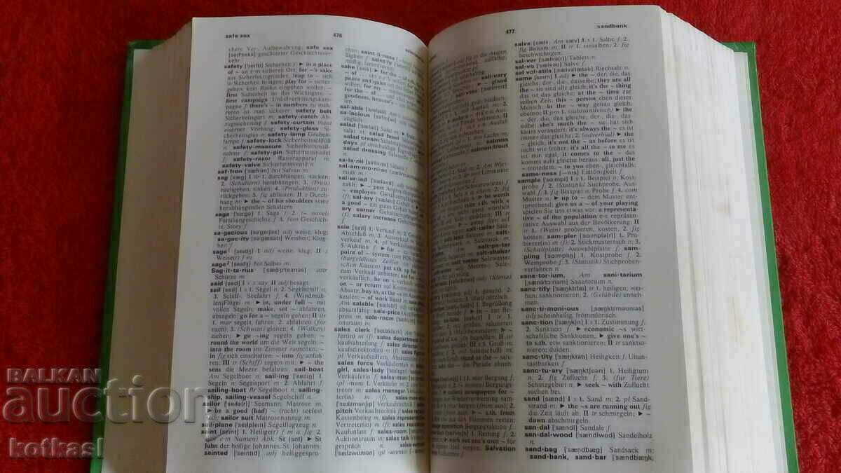 Auction Dictionary English German Auction Dictionary English German