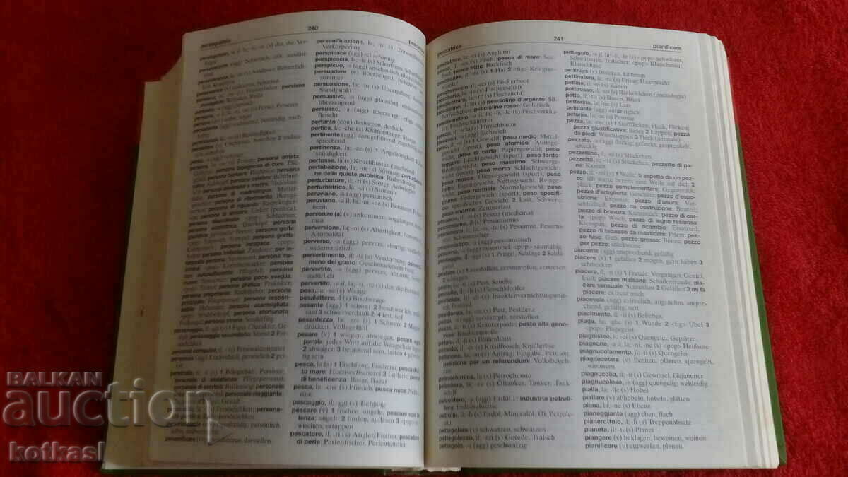 Italian German dictionary - 5 Italian German dictionary - 5