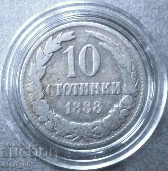 10 σεντς 1888