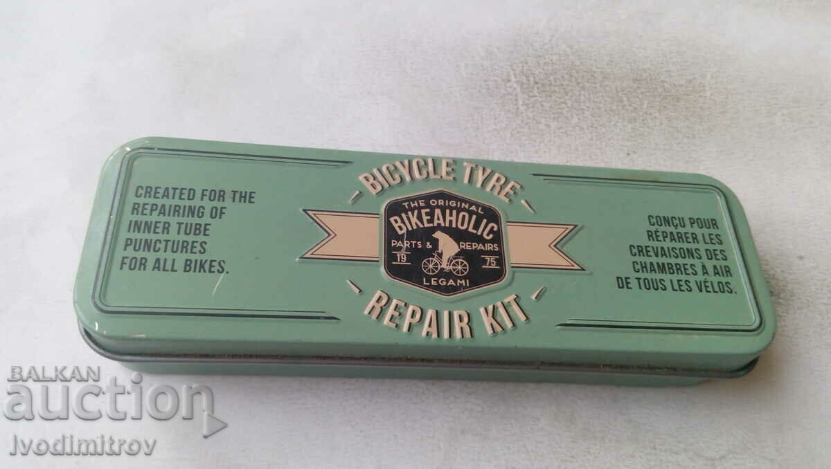 Box from Bicycle Tire Repair Kit