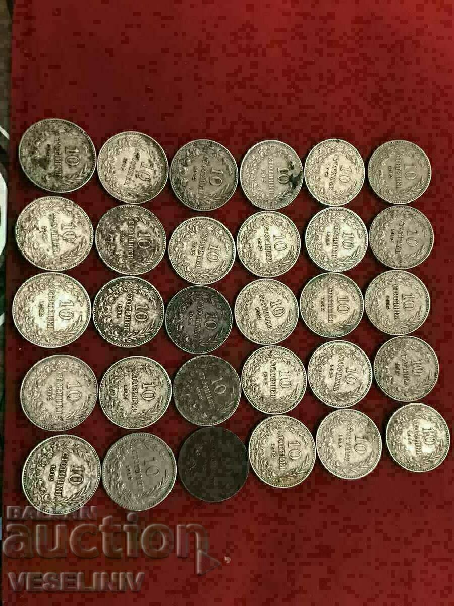 Παρτίδα 10 σεντς 1912-30 BR. - 6 Παρτίδα 10 σεντς 1912-30 BR. - 6