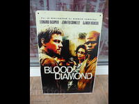 Metal plate film Blood Diamond Leonardo DiCaprio thriller