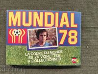 комикс Pif Mundial 78 футбол -със стикери